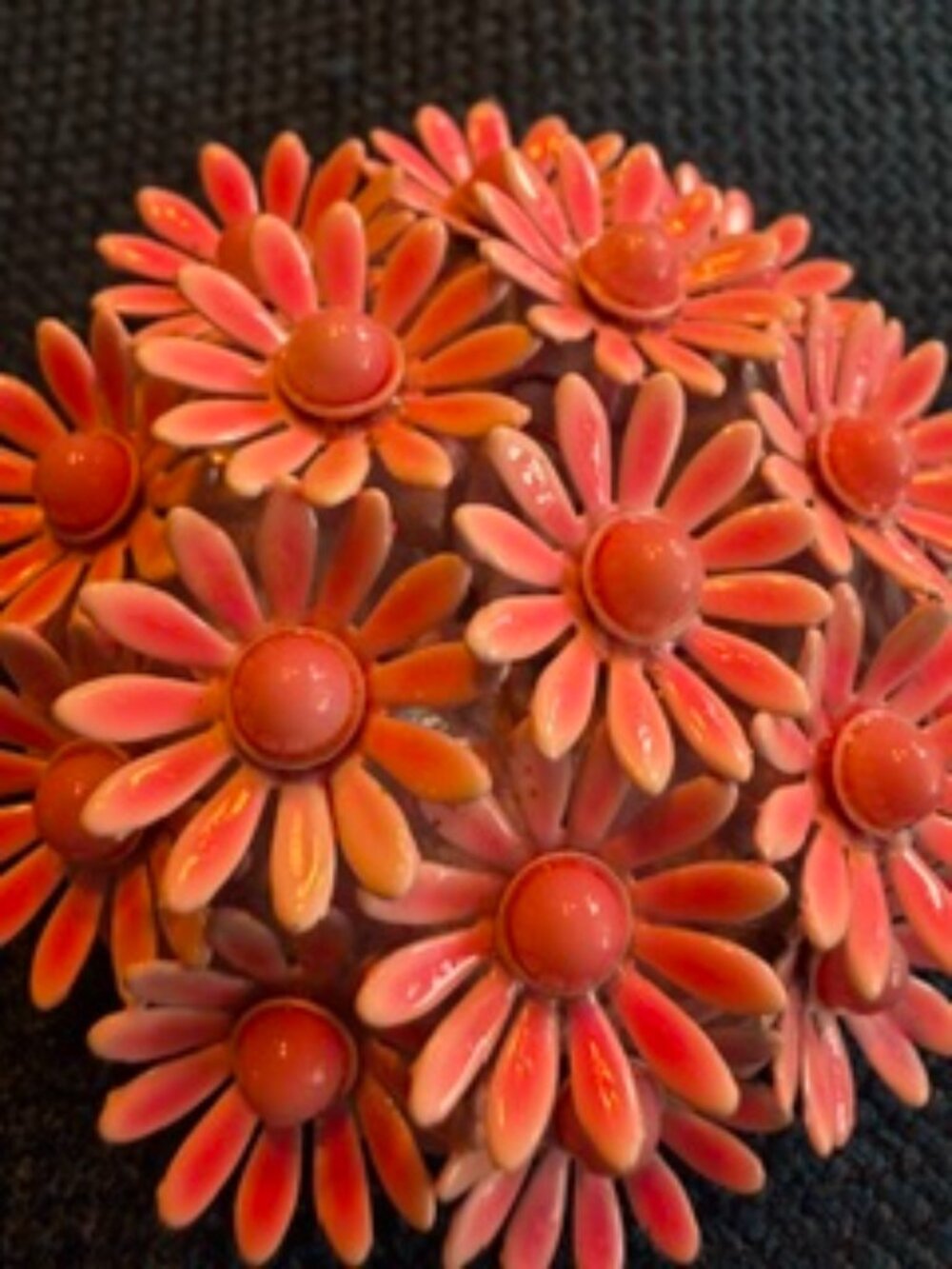 Vintage Flower Brooch - 1960s